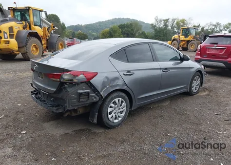 2018 Hyundai Elantra Se from USA, damaged, VIN 5NPD74LF4JH267473
